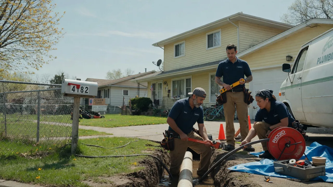 Gas Line Repair in Neshkoro, WI near me